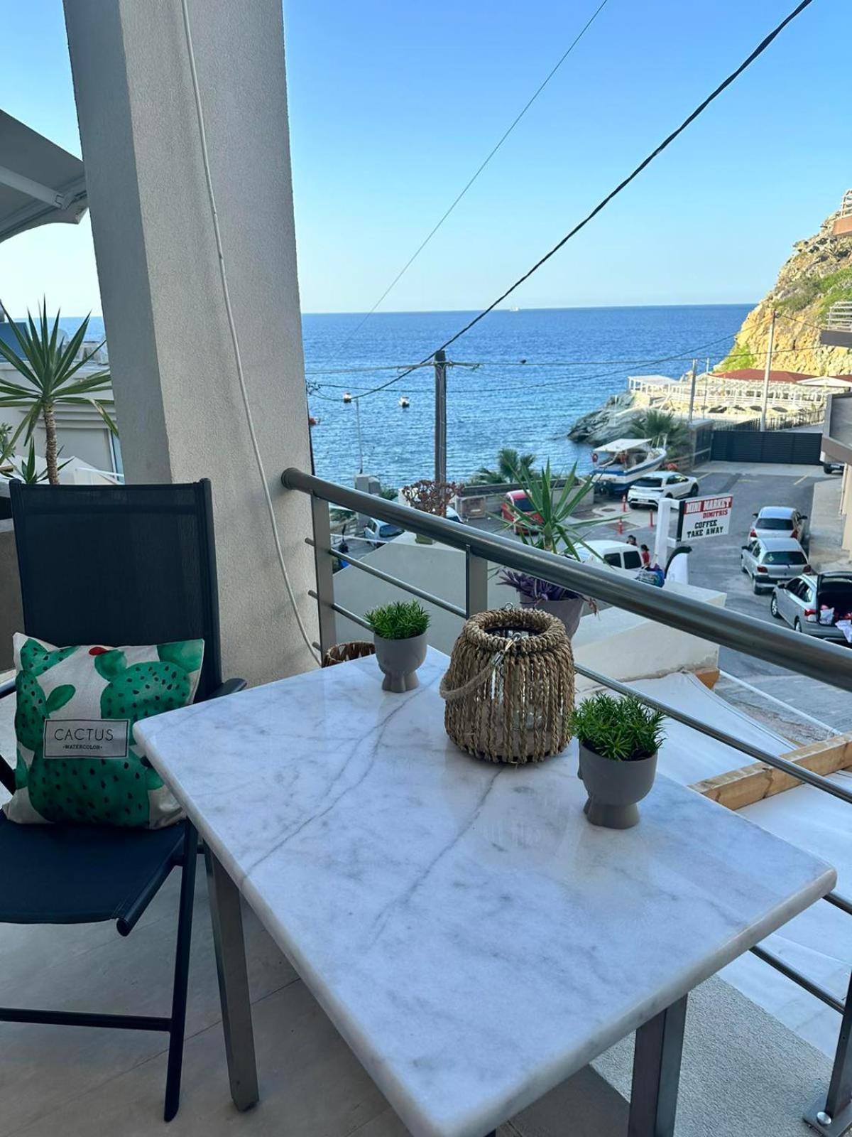 Popis Sea View Apartments Agia Pelagia  Ngoại thất bức ảnh