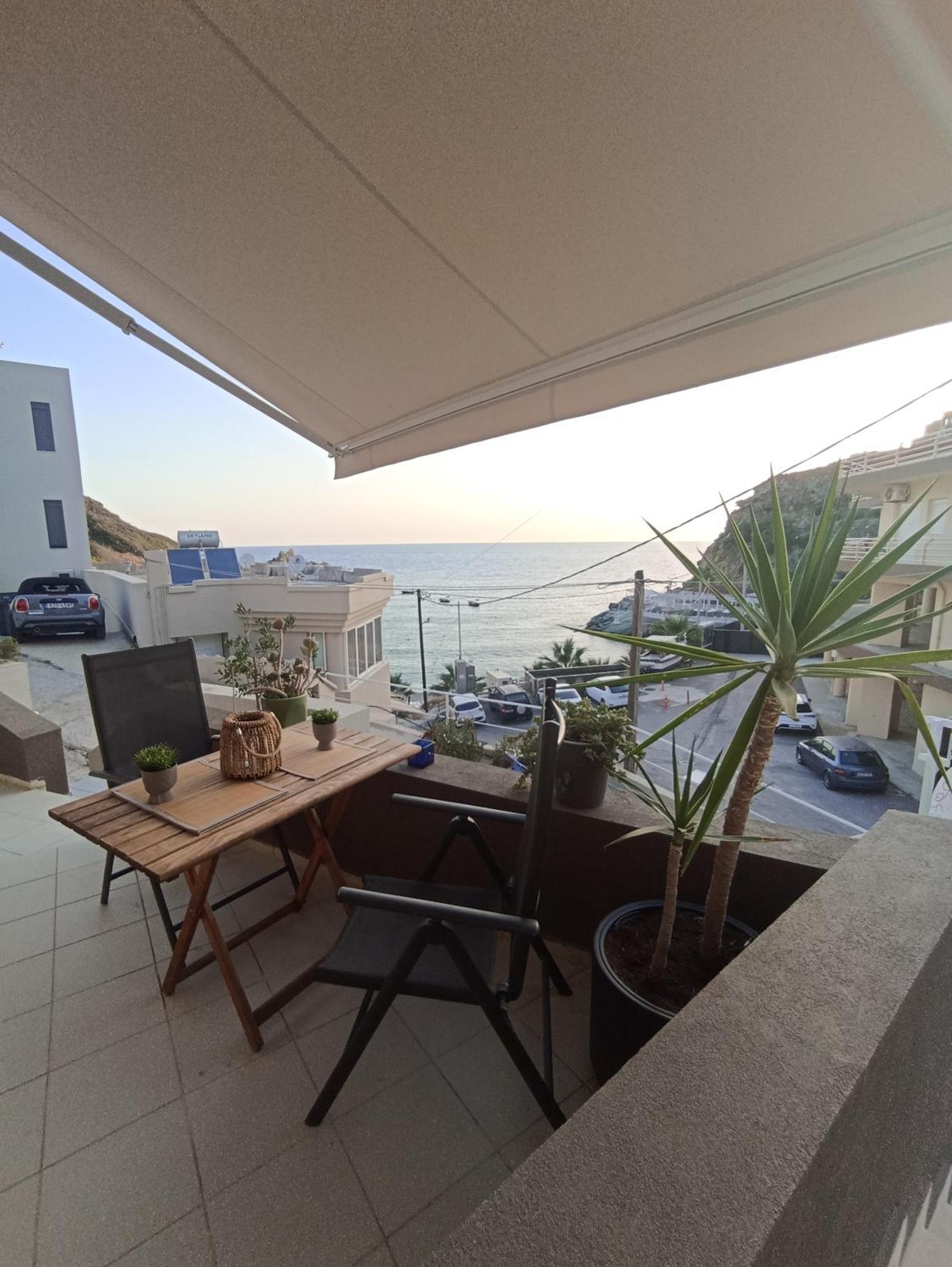 Popis Sea View Apartments Agia Pelagia  Ngoại thất bức ảnh
