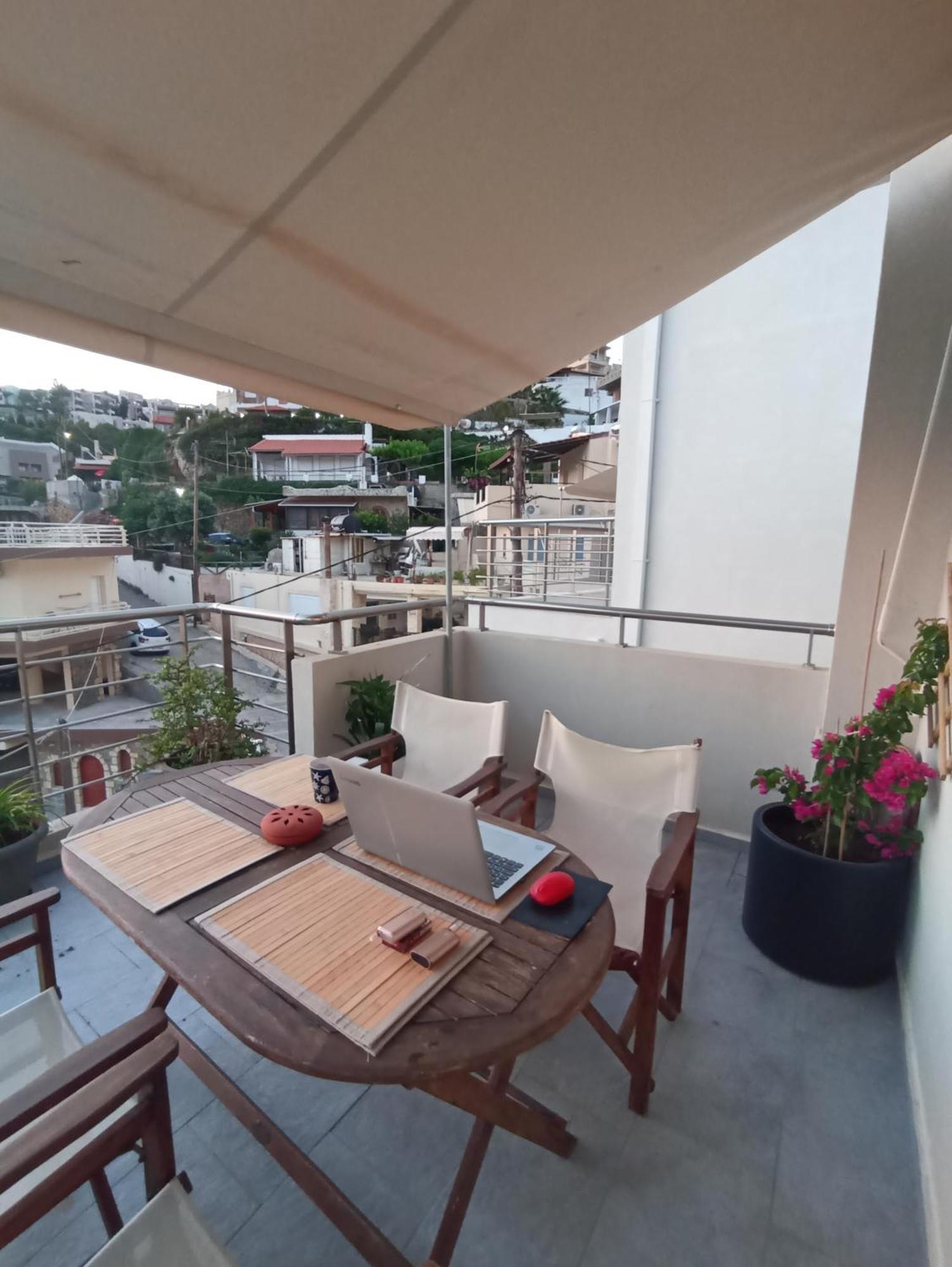 Popis Sea View Apartments Agia Pelagia  Ngoại thất bức ảnh