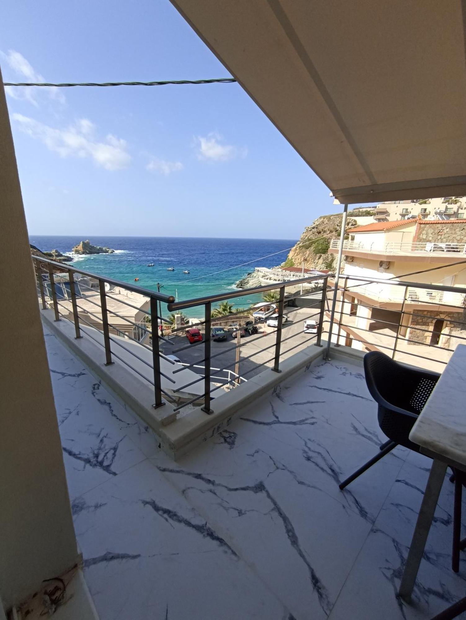 Popis Sea View Apartments Agia Pelagia  Ngoại thất bức ảnh