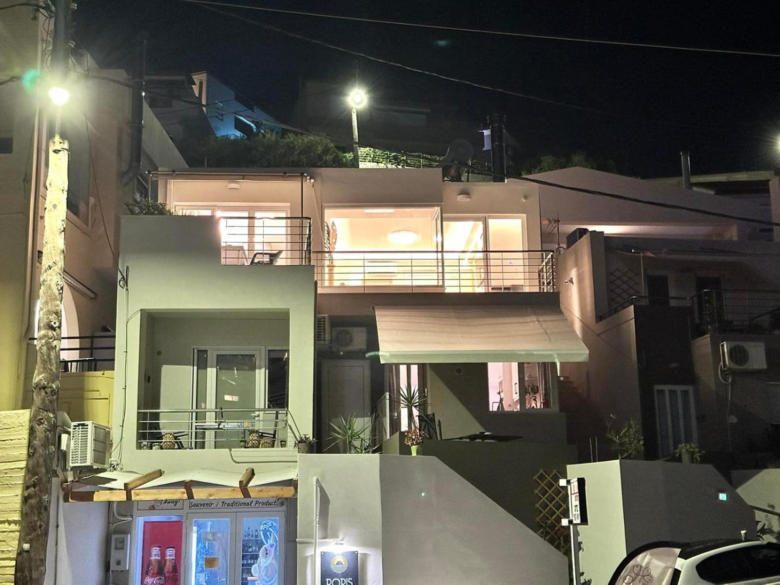 Popis Sea View Apartments Agia Pelagia  Ngoại thất bức ảnh