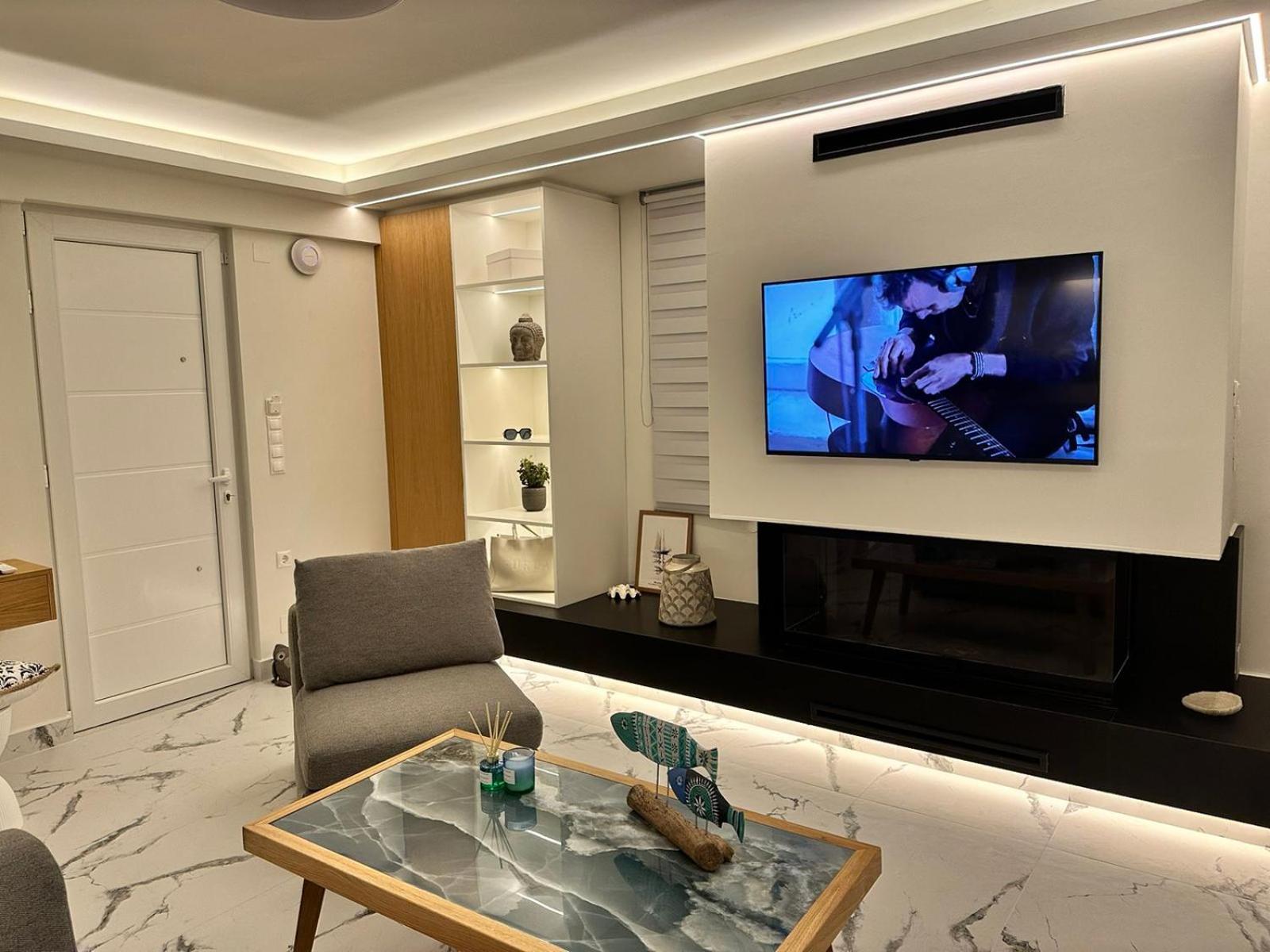 Popis Sea View Apartments Agia Pelagia  Ngoại thất bức ảnh